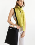 Safari Green crossbody linen bag - Linen Couture Boutique