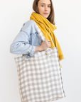 Honey linen scarf - Linen Couture