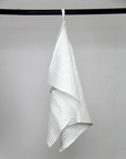 Light Grey linen waffle towel - Linen Couture