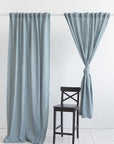 Linen curtain with multifunctional heading tape - Linen Couture