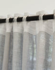 Linen curtain with multifunctional heading tape - Linen Couture