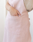 Natural Light linen apron - Linen Couture