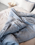 Linen duvet cover with ties - Linen Couture