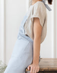 Natural Light linen apron - Linen Couture