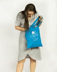 Natural Light linen tote bag with embroidery - Linen Couture