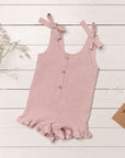 Linen Couture Linen Romper for Kids