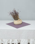 Linen Tablecloth with ruffles - Linen Couture